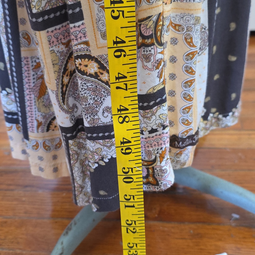 Matilda Jane Knockout Maxi Dress Boho Patchwork Sleeveless Festival Size M - Picture 11 of 14